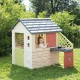 Smoby Domek Ogrodowy Z Kuchnią + 17 Akcesoriów