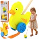 Viga Toys Drewniany Pchacz Kaczuszka