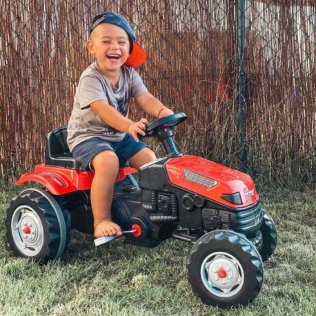 WOOPIE Traktor na Pedały Czerwony