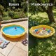 WOOPIE Piaskownica Muszelka Żółta Zamykana 2w1 Basen