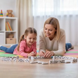 WOOPIE Domino Klasyczna Gra Logiczna 28 Kostek