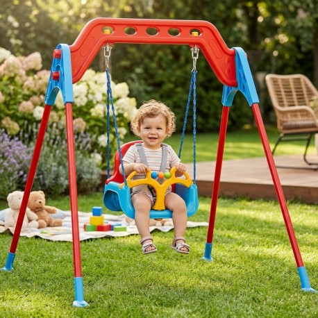 WOOPIE Huśtawka do Ogrodu Domu Pojedyńcza dla Dzieci
