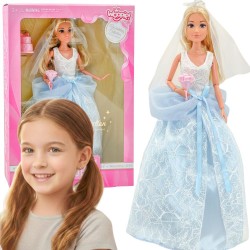 WOOPIE ROYAL Lalka Modowa LILY Panna Młoda z Tortem