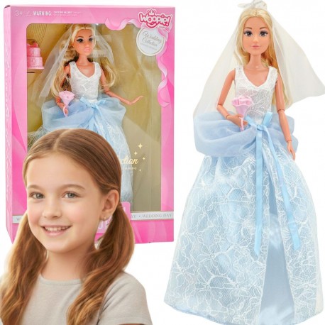 WOOPIE ROYAL Lalka Modowa LILY Panna Młoda z Tortem