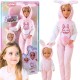 WOOPIE Lalki Kombinezony Różowe króliczki Zestaw 2szt.