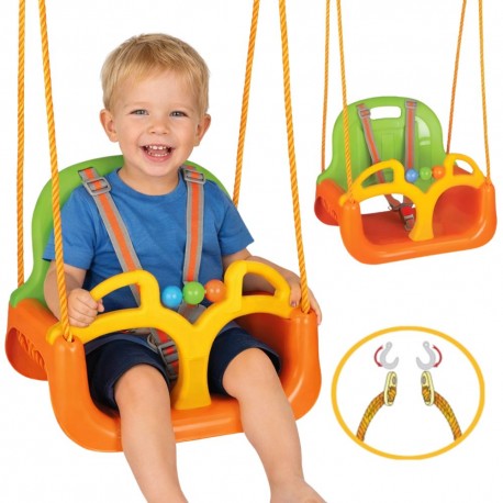 WOOPIE Huśtawka Swing 3w1 Różowa