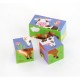 Drewniana układanka Farma Puzzle Viga Toys 4 klocki
