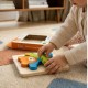 VIGA Pierwsze drewniane Puzzle maluszka Biedronka