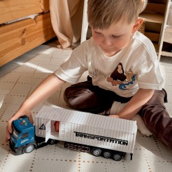 WOOPIE Ciężarówka Kontenerowa z Efektami Świetlnymi i Dźwiękowymi!