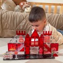 WOOPIE Klocki Magnetyczne 3D Zestaw Straż Pożarna 48el.