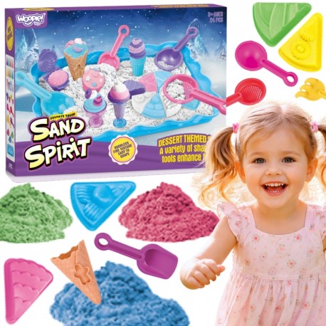 SAND FAIRY Zestaw Piasku Kinetycznego Desery 24 el.