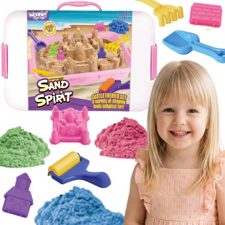WOOPIE SAND SPIRIT Zestaw Piasek Kinetyczny Zamek 24 el.