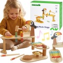 TOOKY TOY Edukacyjny Stolik Muzyczny -Tukan