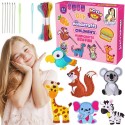 WOOPIE Zestaw do Szycia dla Dzieci Breloczki DIY Filc