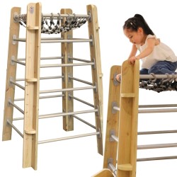 CLASSIC WORLD EDU Drewniana Wieża Wspinaczkowa Drabinka 360