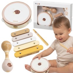 VIGA PolarB Zestaw Instrumentów Muzycznych Z Jeżykiem