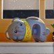 WOOPIE BABY Projektor Gwiazd Rzutnik Lampka Nocna dla Dzieci Słonik