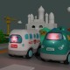 WOOPIE BABY Interaktywna Karetka Ambulans