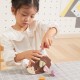 VIGA PolarB Drewniana Zabawka Konstrukcyjna Jeżyk ze Śrubkami Montessori