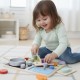 TOOKY TOY Drewniana Kuchnia z Akcesoriami - Zestaw Małego Kucharza