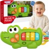 WOOPIE BABY Pianinko Interaktywne Krokodyl Organki Muzyczne Dźwięki Światło 18m+