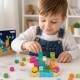 Woopie Klocki Magnetyczne Kostki 63 el Montessori Ocean Układanka Gra 3D