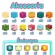 Woopie Klocki Magnetyczne Kostki 63 el Montessori Ocean Układanka Gra 3D