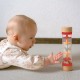 Tooky Toy Edukacyjne Pudełko Karty Kontrastowe Grzechotka Bębenek Piłka 6w1 od urodzenia do 6 miesiąca