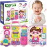 WOOPIE BABY Interaktywna Tablica Manipulacyjna Busy Car Walizka 3w1 Dźwięk Światło