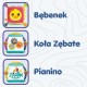 WOOPIE BABY Interaktywnej Kostki Edukacyjnej Funny Wisdom Cube