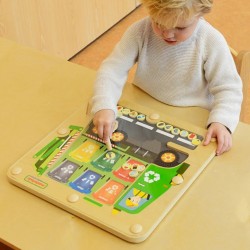 Sortowanie Śmieci Segregowanie Odpadów Edukacyjna Tabliczka Dla Dzieci Masterkidz