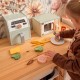 TOOKY TOY Drewniany Air Fryer Frytkownica Beztłuszczowa