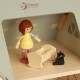CLASSIC WORLD Wielki Drewniany Domek dla Lalek z mebelkami