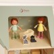 CLASSIC WORLD Wielki Drewniany Domek dla Lalek z mebelkami