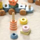 CLASSIC WORLD Montessori Kolejka Ocean Drewniana Układanka