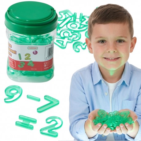 MASTERKIDZ Przezroczyste Liczby – Matematyka na Panelu Świetlnym