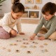 VIGA Zestaw Puzzli Łączenie Kształtów i Przedmiotów