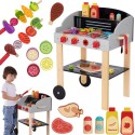 WOOPIE GREEN Grill Drewniany Szaszłyki Warzywa Akcesoria 24el.