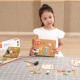 Przybijanka Drewniana Farma Viga Toys Korkowa Tablica