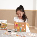 VIGA Przybijanka Drewniana Farma Tablica Korkowa Montessori