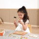 Przybijanka Drewniana Farma Viga Toys Korkowa Tablica