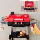 WOOPIE Grill Barbecue Kuchnia Ogrodowa Interaktywna LED Zestaw XL 31 el.