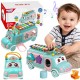 WOOPIE BABY Samochodzik Muzyczny Sorter z Cymbałkami Zielony