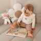 TOOKY TOY Drewniane Interaktywne Puzzle Zwierzątka