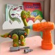 WOOPIE Dinozaur do Skręcania Zestaw Konstrukcyjny + Wiertarka 31 el.