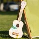 CLASSIC WORLD Drewniane Ukulele Gitara dla Dzieci Różowa