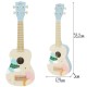 CLASSIC WORLD Drewniane Ukulele Gitara dla Dzieci Niebieskie