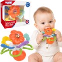 WOOPIE BABY Grzechotka Gryzak Sensoryczny Kwiatek Molars Rattle 0m+