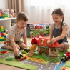 WOOPIE Zestaw Farma Zagroda Traktory + Figurki 42 el.