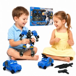 WOOPIE Robot Transformujący  w Pojazd Podwójna Siła Bojowa
